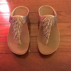 NWOB rose gold FitFlop 8